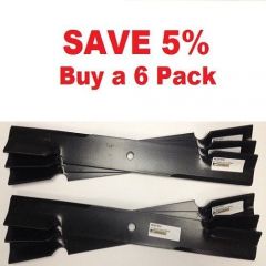 6 pack of 48" Scag Mower Deck Blade, Cutter 16.5" Aftermarket Scag Mower Blades that are made to Scag OEM Specifications - Replaces 482877 Scag OEM.